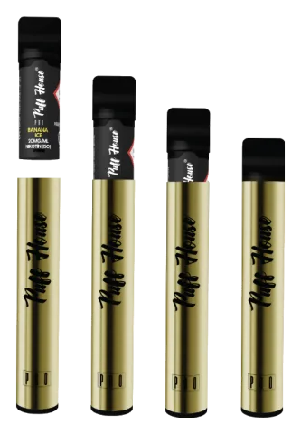 Dobíjateľné zariadenie Puff House PRO, Gold